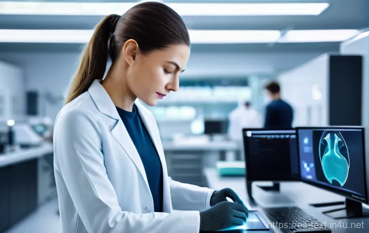 섬유기사와 필기시험 출제 경향 - **Prompt 1: The Future of Sustainable Textile Design**
    A high-resolution, photorealistic image o...