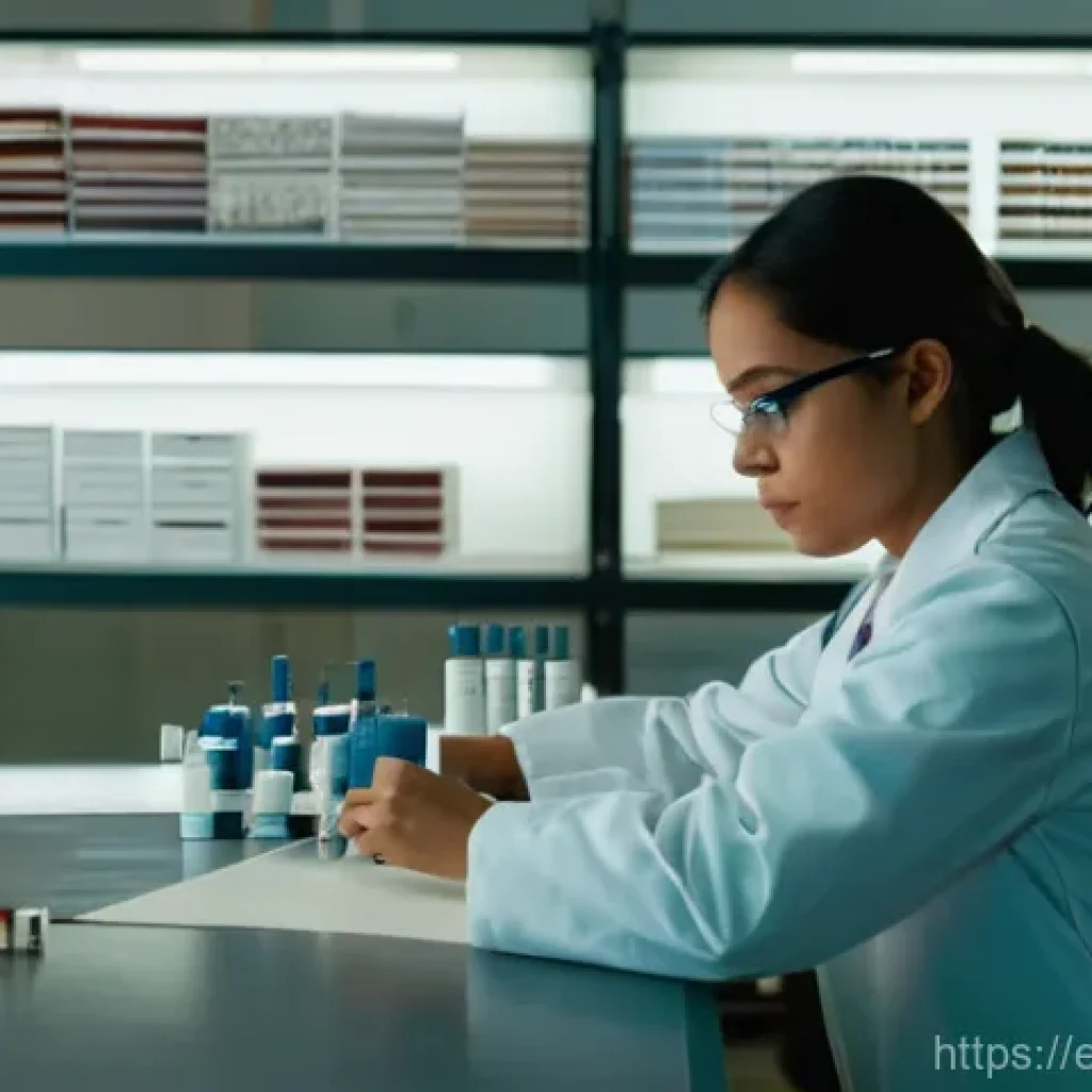 섬유기사 실기시험의 준비 방법 - **Prompt 1: The Fabric Architect - Exploring Fiber and Weave**
"A detailed, professional photogr...