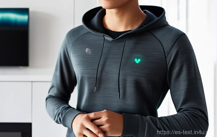 섬유기사와 자격증 취득 성공 사례 - **Prompt: Smart Lifestyle Integration**
"A young, diverse professional in a modern, well-lit urb...