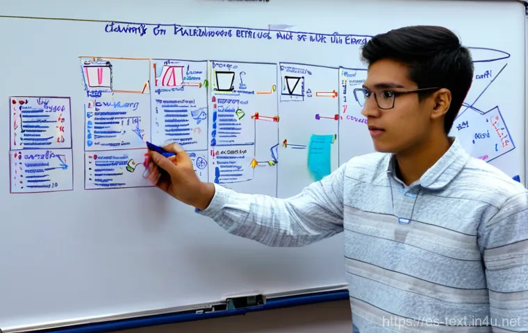 섬유기사와 필기시험 준비 단계 - **Prompt:** A young, gender-neutral student, approximately 18-22 years old, dressed in modest lounge...