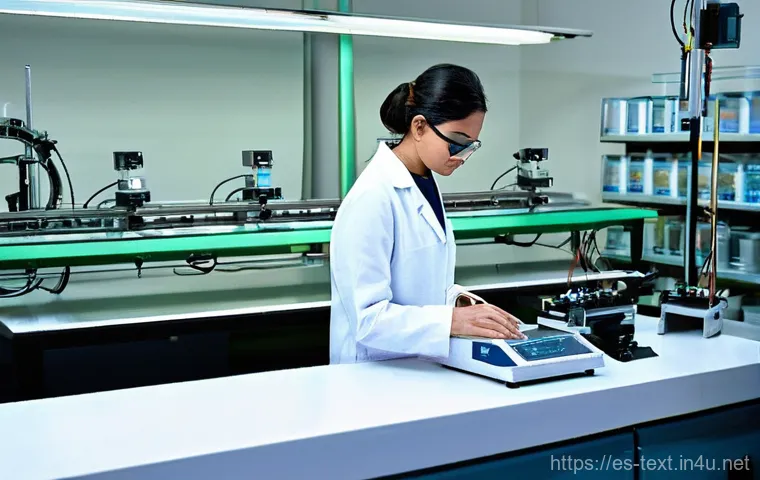 섬유기사 실기 시험 준비법 - **Prompt:** A modern textile design student, dressed in practical, comfortable attire, with a safety... 섬유기사 실기 시험 준비법 - **Prompt:** A modern textile design student, dressed in practical, comfortable attire, with a safety...