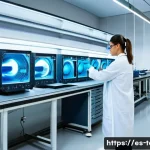 섬유기사 실기시험의 준비 전략 - **Prompt for Mastering Fundamentals:**
    "A vibrant, brightly lit modern textile engineering labor...